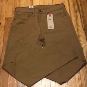 NWT Men’s Levi’s 502 Tan Jeans